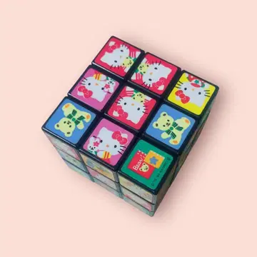 헤이세이 레트로 당시물 헬로키티 키티 루빅스 큐브