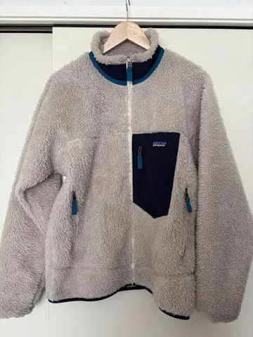 patagonia 플리스 자켓 M 그레이/네이비