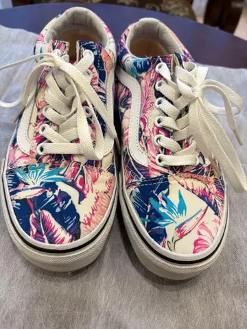 Vans 플로럴 스니커즈 US 6.0