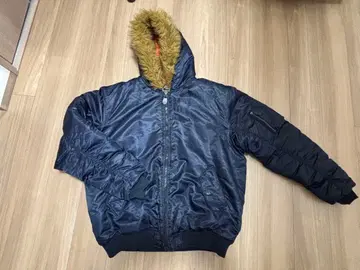 MA-1 플라이트 자켓 네이비 오버 사이즈