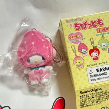 [ 새상품급 미개봉 ] 산리오 치비토모 쿠다모노 (마이멜로디 딸기)