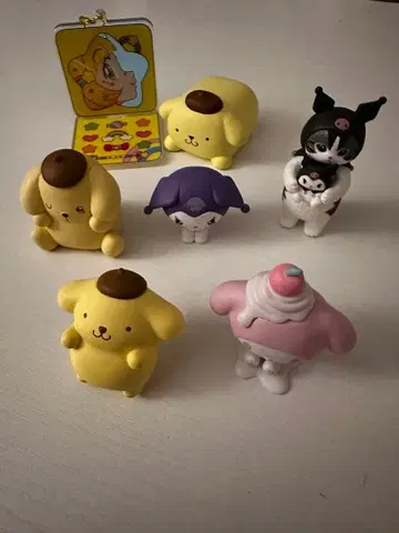 쿠로미 폼폼푸딩 마이멜로디 mofusand 7체 세트