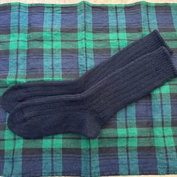 미사용 올드 맨즈 테일러 R&D.M.Co- 울 삭스