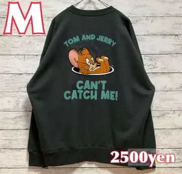 톰과 제리 남성용 속기모 트레이닝복 사가라 의류 애니메이션