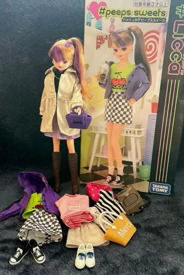 리카짱 인형, 옷 갈아입기 의류 세트
