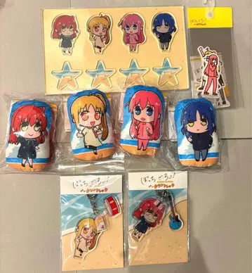 봇치 더 록 타운 트렉 미니 아크릴 스탠드 미니 쿠션 키링