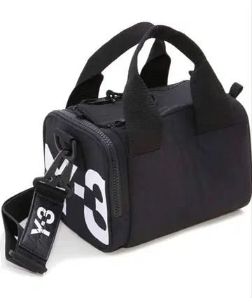 Y-3 와이스리 미니 보스턴 백 2way 로고 블랙