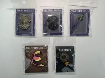 FF11 핀 배지 5개 세트 우타이비토 초기 플레이어 만족 세트