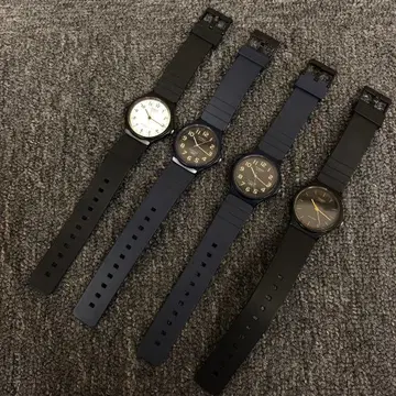 즉시 결제 CASIO 카시오 손목시계 MQ-24 4개 세트