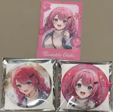 니지산지 윈터 데이트 캔뱃지 폴라로이드 쿠라모치 메루토