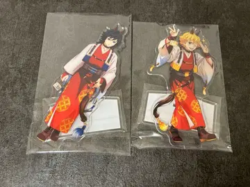 귀멸의 칼날 말띠 아크릴 스탠드 토미오카 기유 아가츠마 젠이츠