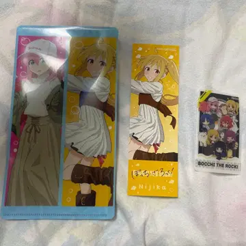 봇치 더 록! 이지치 니지카 클리어 파일 책갈피 카드 세트