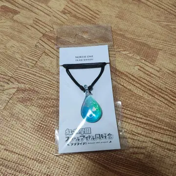 벚꽃 물방울 NORTHE ONE GLASS JEWELRY 목걸이