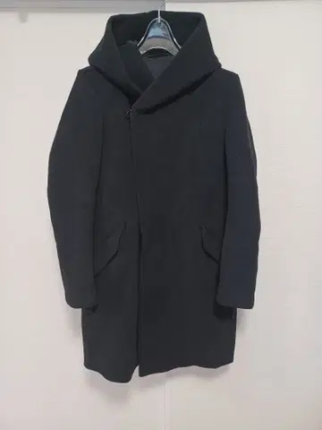 KAZUYUKI KUMAGAI ATTACHMENT 멜톤 랩 코트