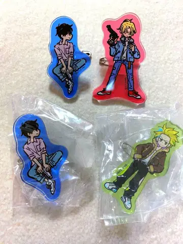 바나나피쉬 BANANAFISH 아크릴 배지 배지 아쉬 에이지