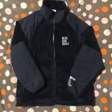 GU 메탈기어 플리스 자켓 S 사이즈 블랙