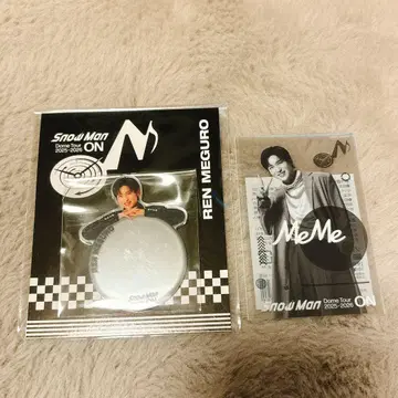 snowman 메구로 렌 ON 거울 스티커 클리어 스티커