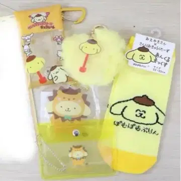 산리오 폼폼푸딩 굿즈 세트