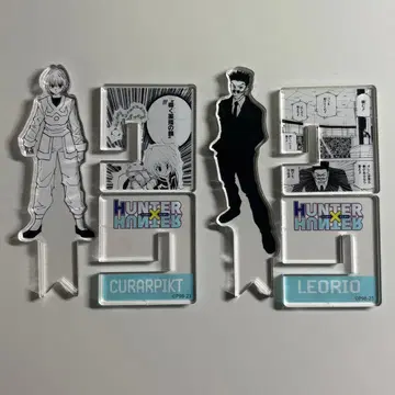 HUNTER x HUNTER 크라피카 레오리오 아크릴 X 피규어 컬렉션