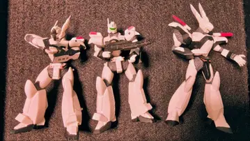 기동경찰 패트레이버 피규어 4체 세트 + 덤