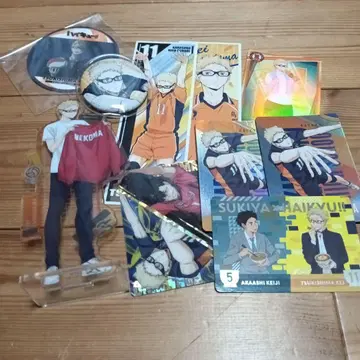 츠키시마 케이 묶음 판매 아크릴 스탠드 카드 캔뱃지 코스터