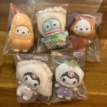 치비또모 산리오 5종 세트