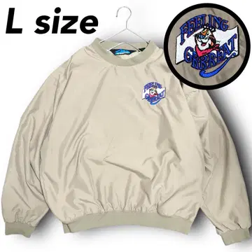 레어 켈로그 토니 L 오버 사이즈 풀오버 나일론 구제 의류