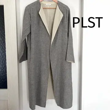 언내추럴 이시하라 사토미 착용 PLST 울 리버 롱 코트 S