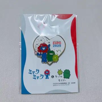 미야쿠미야쿠 & 모리조 키코로 핀 배지 다정한 오사카 만박