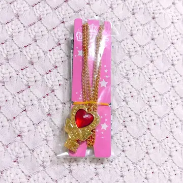 세본스타 열쇠 하트 빨간색 보석