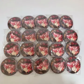 악마 집사와 검은 고양이 아쿠네코 아몬 캔 배지 발렌타인