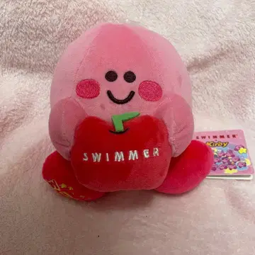 커비 스위머 콜라보 봉제 인형