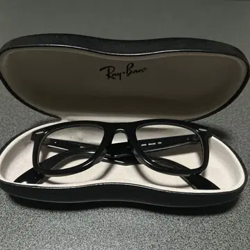 레이밴 RB 5154 블랙 안경 케이스 포함 도수 있음