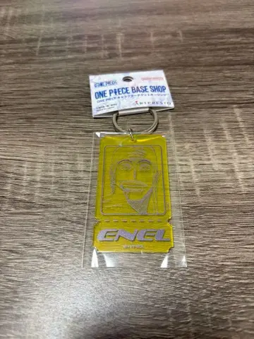 ONE PIECE BASE SHOP 티켓 키링 에넬