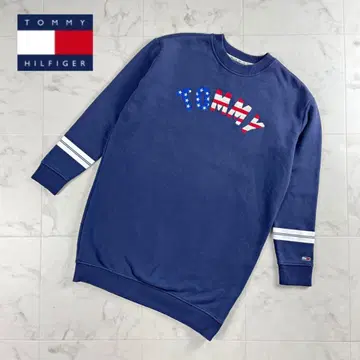 타미힐피거 맨투맨 원피스 로고 네이비 사이즈 XS*XC725