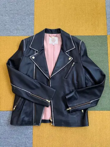 아토믹 byQ 양가죽 라이더 자켓 사이즈 2