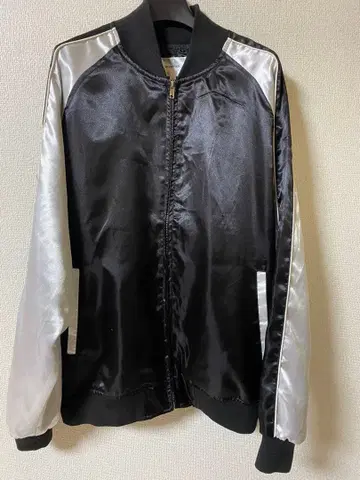 MODIFIED 블랙 실버 스카잔 L