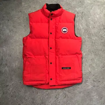 CANADA GOOSE 다운 베스트 레드