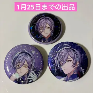 니지산지 IMPACT 랜덤 키라키라 캔뱃지 월조 사카키 네스