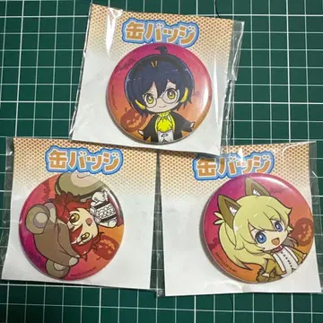 메이지 도쿄 연가 12th 할로윈 캔뱃지 3점 묶음 판매