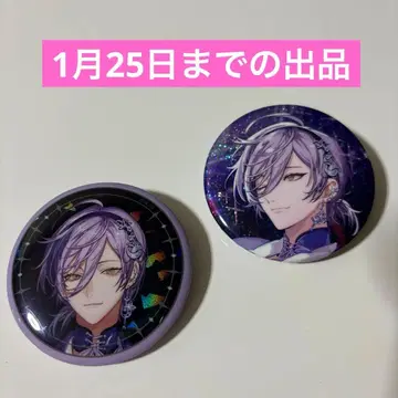 니지산지 IMPACT 랜덤 키라키라 캔뱃지 월조 사카키 네스