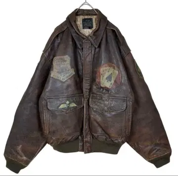 A-2 AVIREX 가죽 자켓 S 사이즈