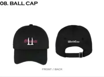 G-DRAGON Ball Cap 블랙 캡