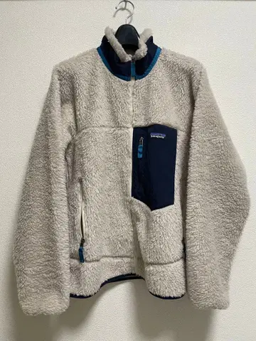 patagonia 레트로X 플리스 M 내추럴 네이비