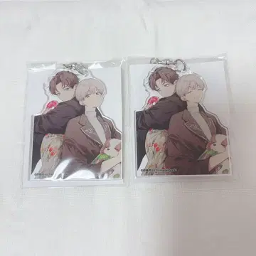 코지마 라라 오카치마치 군 & 유시마 군 아크릴 키링