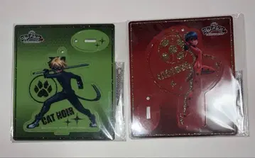 미라큘러스 아크릴 스탠드 키링 레이디버그 샤 노와르