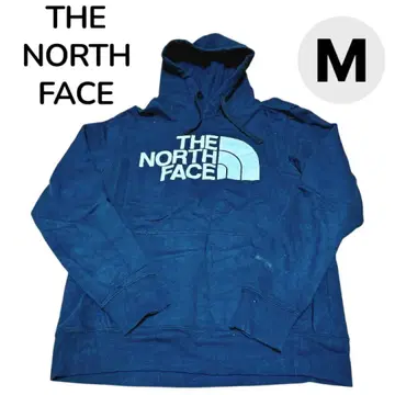 THE NORTH FACE 로고 후디 블랙 캥거루 포켓 후드티