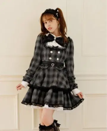 LIZLISA 스핀들 요크 티어드 원피스