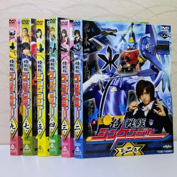 사무라이전대 신켄저 DVD 6매 세트