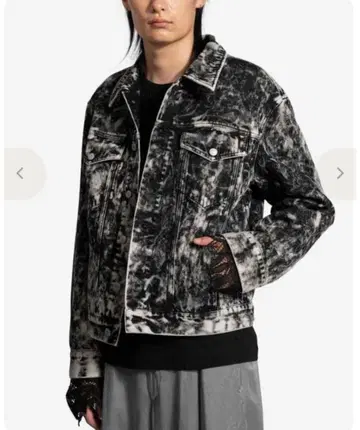 [ 새상품급 ] DRIES VAN NOTEN 블리치 데님 자켓 M